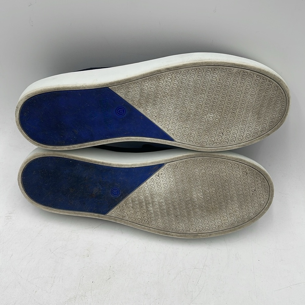 Rothy’s Original Slip On Sneaker sz 9.5 Dark Blue - Picture 8 of 9
